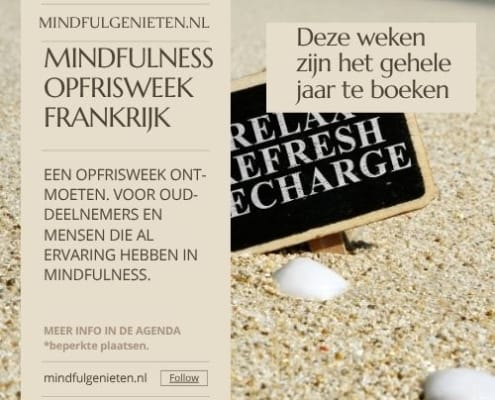 MindFulness week in Frankrijk 13 mindfulness opfrisweek | MindFulGenieten | GitelaGrange